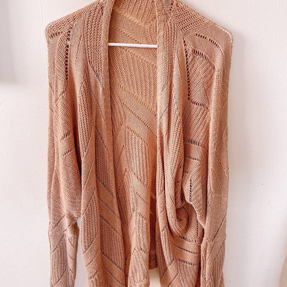Tan Cardigan